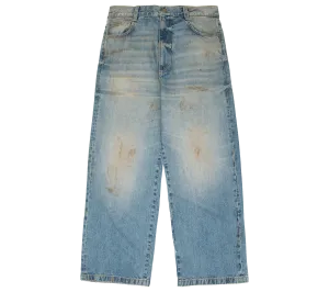 Boiler Room Printed 5 Pocket Jean